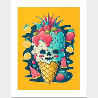 Deadly Delicious Pineapple Cone Posters and Art